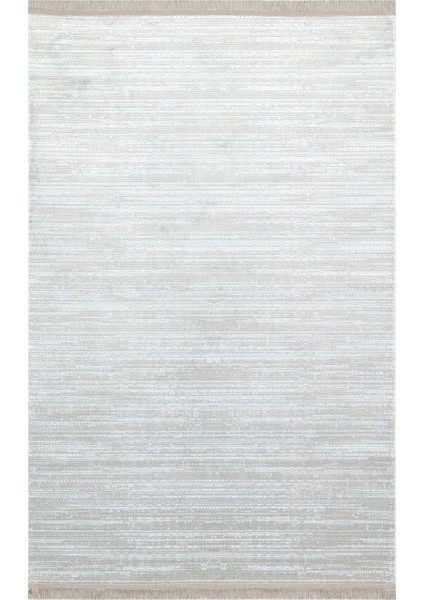 Smooth Yıkanabilir Kaymaz Parlak Oturma Odası Salon Koridor Ince Dokuma Modern Halı 09 Grey Xw