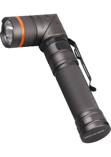 Şarj Edilebilir 1000 Lümen 395NM 90 Derece Dönen Kafa LED El Feneri (Yurt Dışından)