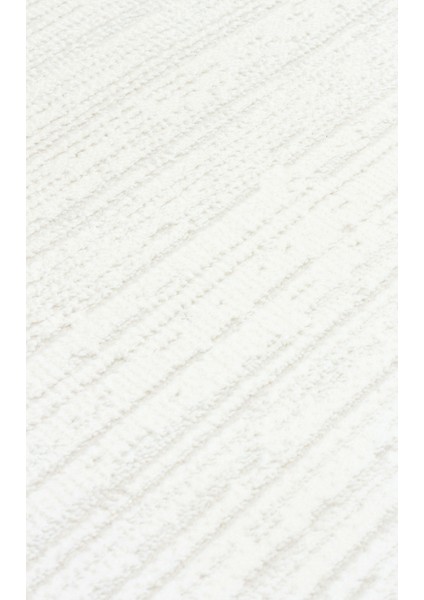 Pasific Serisi Eskitme Desenli Salon Oturma Odası Koridor Antre Modern Halı 16 Cream Grey Xw