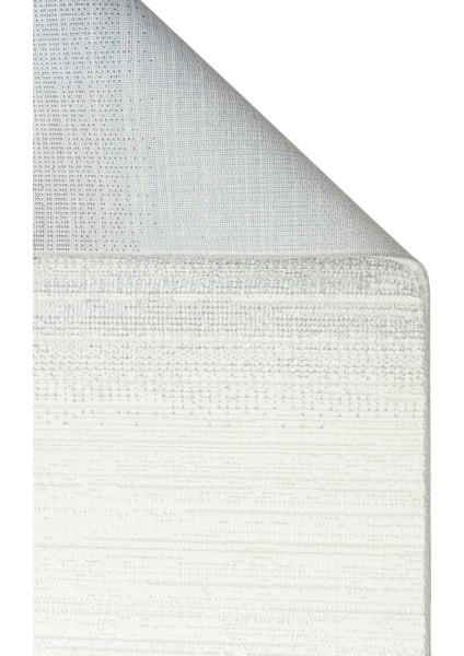Pasific Serisi Eskitme Desenli Salon Oturma Odası Koridor Antre Modern Halı 16 Cream Grey Xw