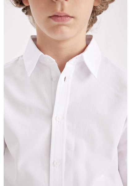 Erkek Çocuk Beyaz Gömlek - T8853a6/Wt34 fırsatları