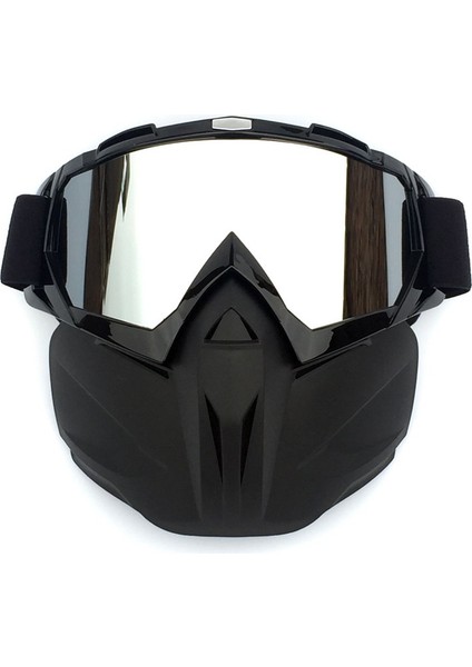 Retro Maske Gözlükleri Motokros Yarışı Gözlükleri (Yurt Dışından)