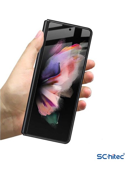 Samsung Galaxy Z Fold 6 Ön-Arka Komple Mat Darbe Emici Hd Koruyucu Kaplama modelleri