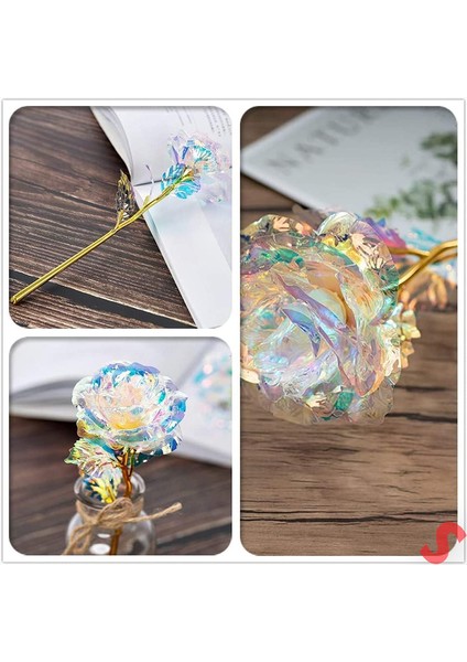 Sonsuzluk Gülü, 25 cm x 8cm - Hologram
