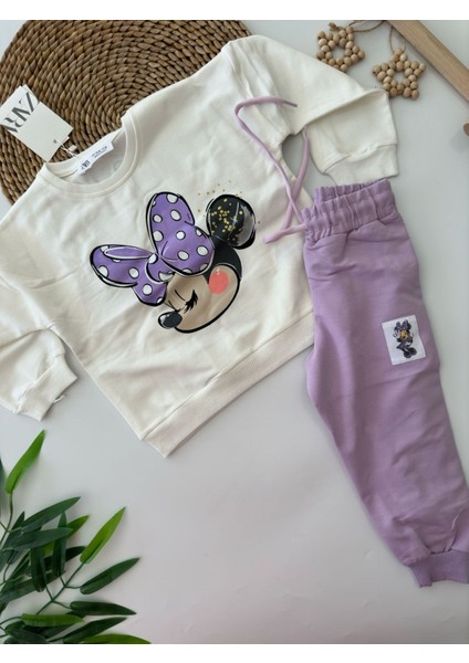 Simli Mnn Detaylı 2 Li Takım - Lila modelleri