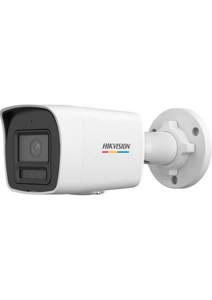 Hıkvısıon DS-2CD1027G2H-LIUF 2mp 4mm 30MT Dahili Ses / Colorvu Ip 67 Poe H265+ Ir Bullet Ip Kamera