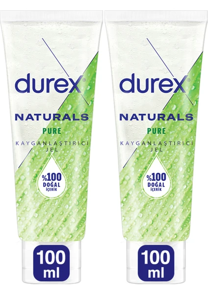 Naturals Pure Kayganlaştırıcı Jel 100 ml X 2