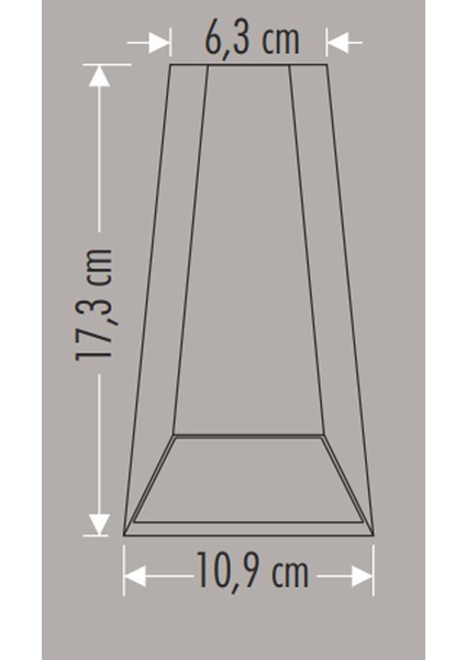 2X3W Malta Bahçe LED Aplik Günışığı (3200K) CT-7063 indirimleri