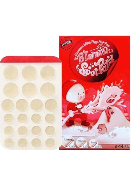 Witch Piggy Hell Pore Blemish Akne Sivilce Söndürücü Şeffaf Bant 44'lü