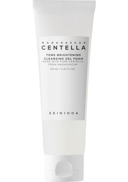 Madagascar Centella Tone Brightening Cleansing Gel Foam - Cilt Tonu Aydınlatıcı Nazik Yüz T