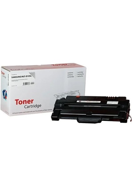 Samsung MLT-D105L Muadil Toner / Samsung ML-1910 / ML-1915 / 2525 / 2540 / 2545 / 2580 / Samsung SCX-4600 / SCX-4623F / SF-650 Toneri