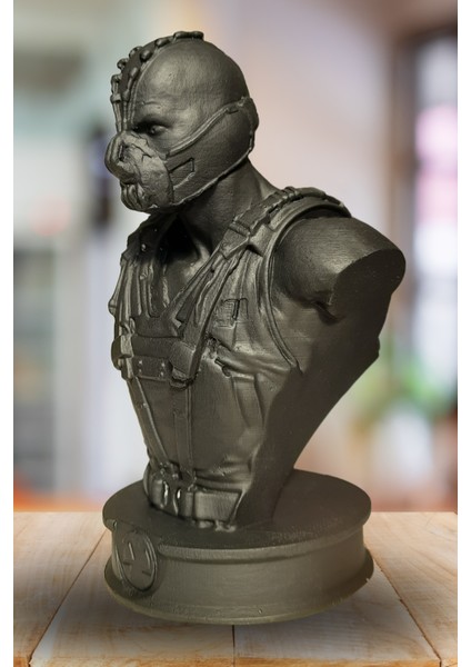 Bane %100 Beton Büst/figür-Dc Comics-13 cm Boyunda(Hediyepaketi Ile Beraber)