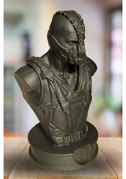 Bane %100 Beton Büst/figür-Dc Comics-13 cm Boyunda(Hediyepaketi Ile Beraber)