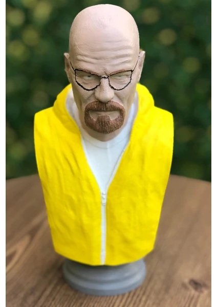 Walter White - Breaking Bad - Büst Figür Modeli 3D