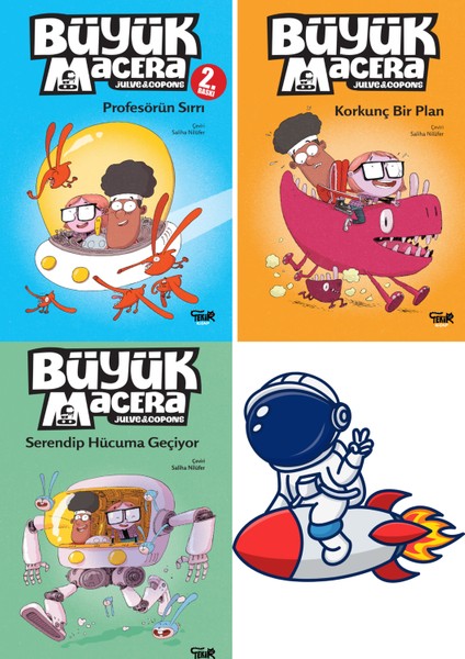 Büyük Macera 3 Kitap - Jaume Copons