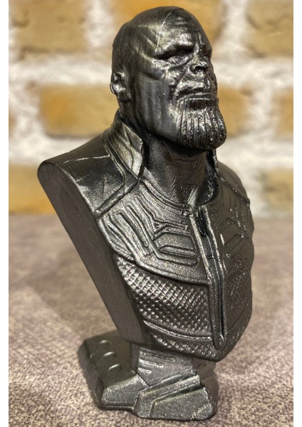 Thanos Beton Büst/ Figür 10 Cm Boyunda( Paketi İle Beraber)