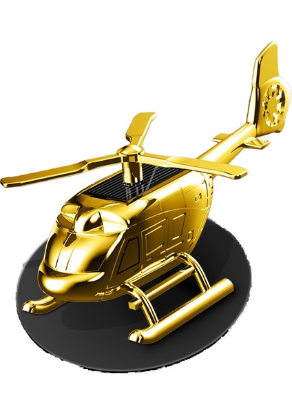 Arabaya Monte Metal Güneş Dönen Helikopter Aromaterapi Süsler (Yurt Dışından)