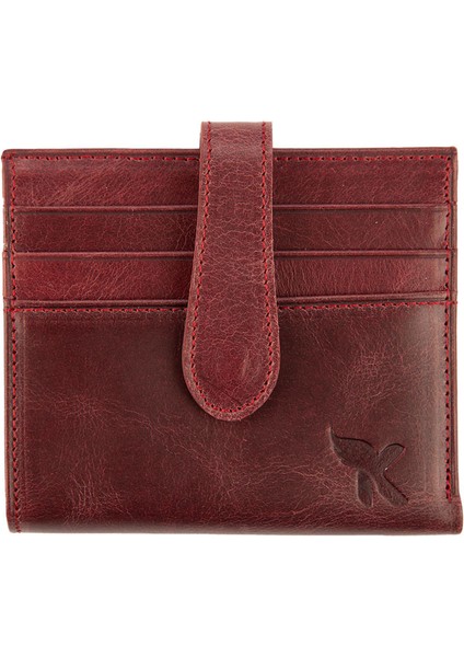 Hakiki Deri Erkek Cüzdan Bordo C232-06
