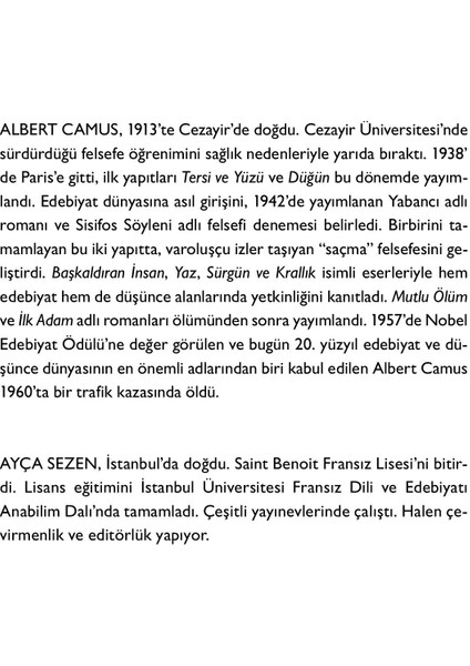 Yabancı - Albert Camus