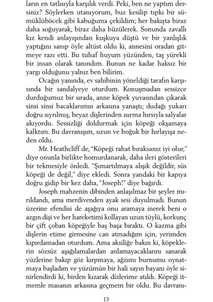 Uğultulu Tepeler - Emily Bronte