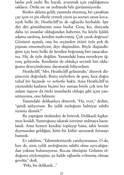 Uğultulu Tepeler - Emily Bronte