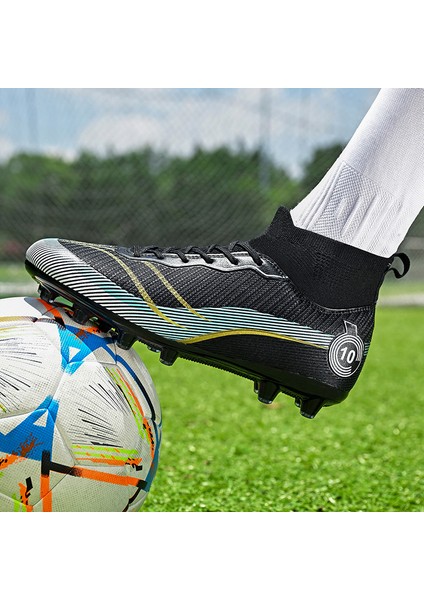 Erkek Çocuk Futbol Ayakkabıları Fg/ag Futbol Ayakkabıları Kaymaz Kramponlar Antrenman Çim Ayakkabıları (Yurt Dışından) fiyatları
