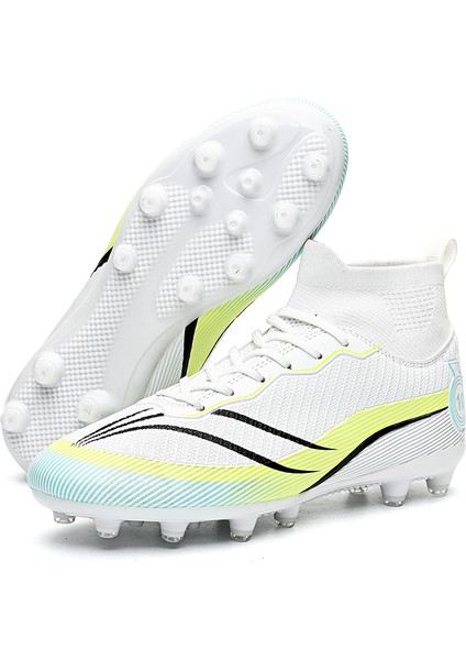 Erkek Çocuk Futbol Ayakkabıları Fg/ag Futbol Ayakkabıları Kaymaz Kramponlar Antrenman Çim Ayakkabıları (Yurt Dışından)