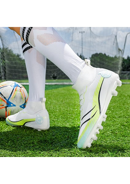 Erkek Çocuk Futbol Ayakkabıları Fg/ag Futbol Ayakkabıları Kaymaz Kramponlar Antrenman Çim Ayakkabıları (Yurt Dışından) modelleri