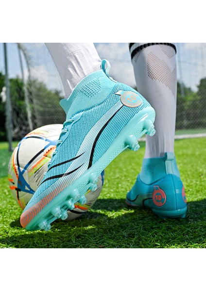 Erkek Çocuk Futbol Ayakkabıları Fg/ag Futbol Ayakkabıları Kaymaz Kramponlar Antrenman Çim Ayakkabıları (Yurt Dışından) fırsatları