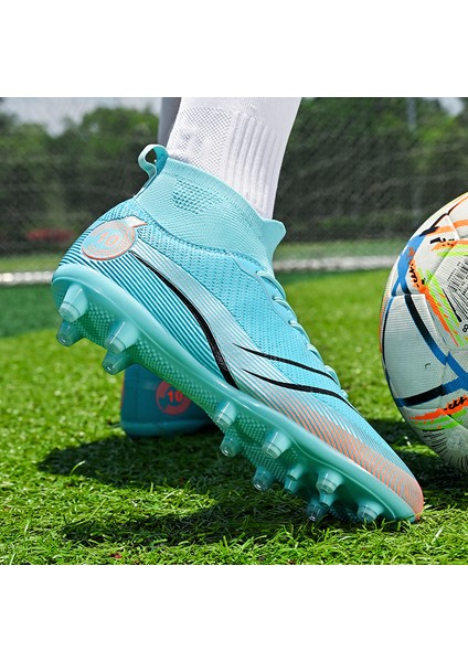 Erkek Çocuk Futbol Ayakkabıları Fg/ag Futbol Ayakkabıları Kaymaz Kramponlar Antrenman Çim Ayakkabıları (Yurt Dışından) indirimleri