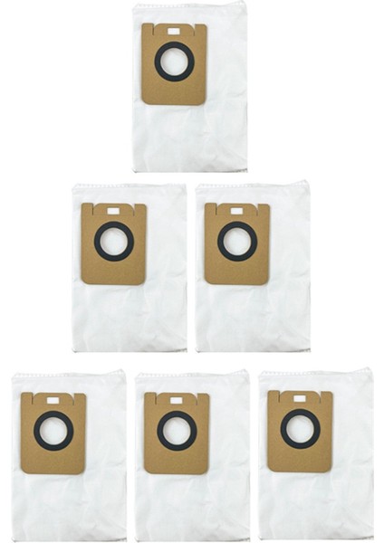 6 Adet Toz Torbası Bot Z10 Pro / L10 Plus Otomatik Boş Robotlu Süpürge Yedek Yedek Parça (Yurt Dışından)