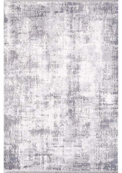Artex 06402A Krem Gri Modern Eskitme Halı