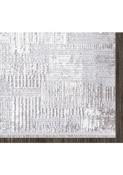Runner 05007B Krem Gri Modern Eskitme Halı fırsatları