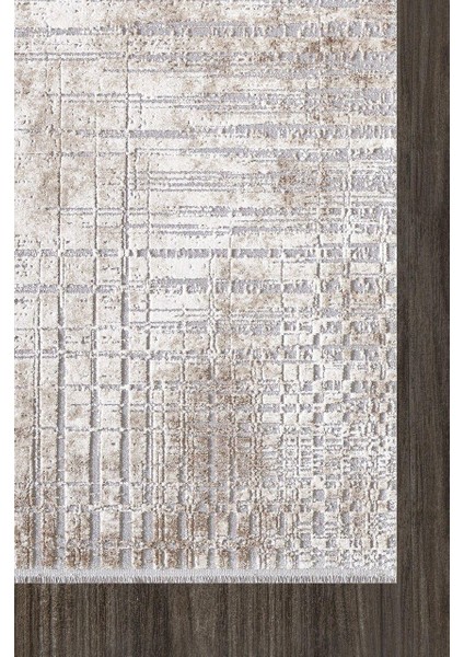 Artex 05854B Gri Kahve Modern Eskitme Halı fiyatları