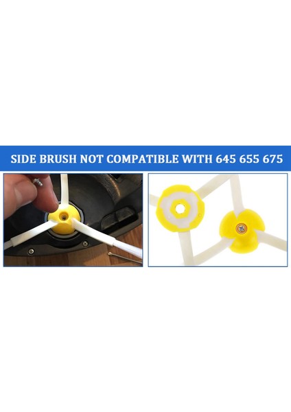 630 650 760 Için Rulo Fırça Yan Fırça Hepa Filtresi (Yurt Dışından)
