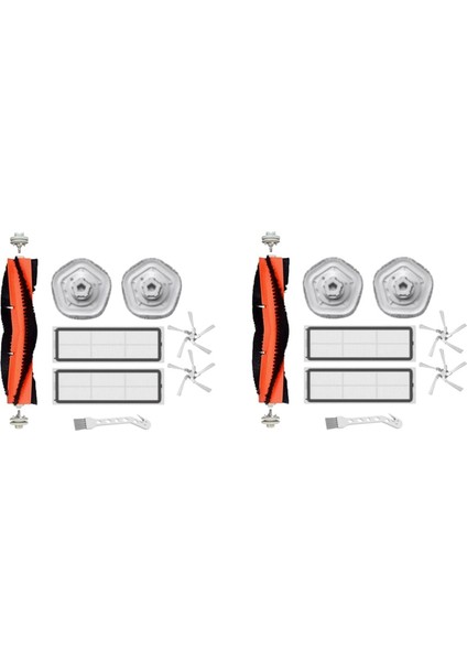 W10 Ana Yan Fırça Paspas Bezi Hepa Filtre Için Parça Kiti (Yurt Dışından)