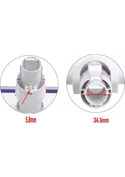 1c K10 / G9 G10 / /V9B/V9P/V11 Elektrikli Süpürge Fırça Kafası Için LED Elektrikli Zemin Fırça Kafası (Yurt Dışından)