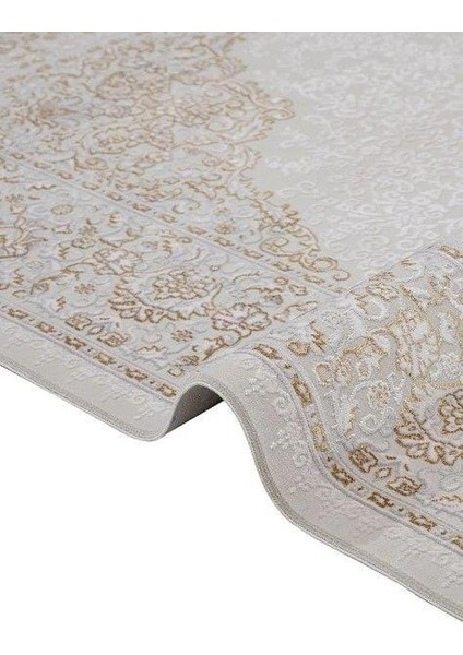 Dream 09705B Gri Gold Klasik Bambu Halı fiyatları