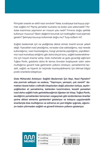 Gıda Mühendisi Anlatıyor Sağlıklı Beslenmek İçin Neyi, Nasıl Pişirelim? - Tuğba Parıltı