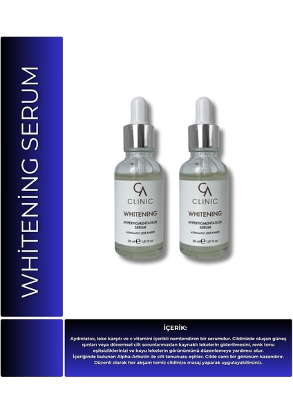 2'li Set Biri Sana Biri Arkadaşına Çiğdem Akman Whitening Serum