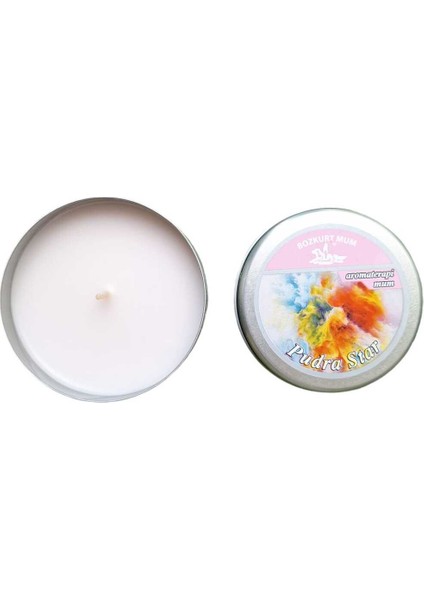 Pudra Star Kokulu Aromaterapi Teneke Kutu Mum 120G