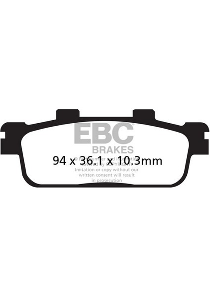 Fren Balatası SFA427 X-Max 400 Sym Joymax GTS250İ Evo Daelim S3 Hd 200İ Evo S Evo I 286