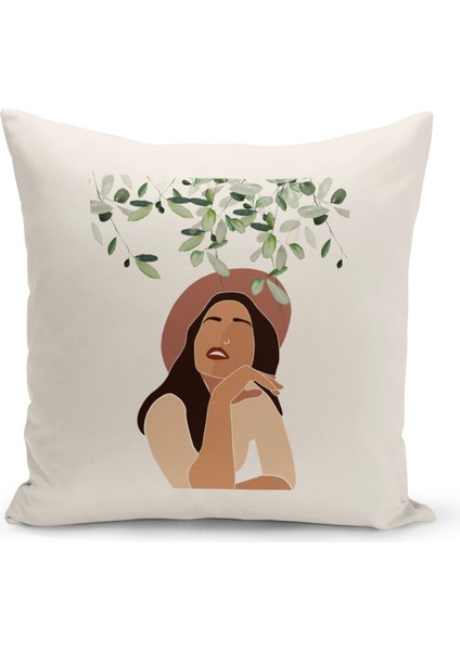 Minimalist Serisi Çift Tarafı Dijital Baskılı 8'li Kırlent Kılıfı Seti (Minimalist Cover Set) modelleri