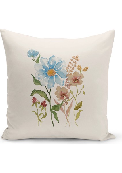 Flower/vintage Serisi Çift Tarafı Dijital Baskılı 8'li Kırlent Kılıfı Seti (Cushion Cover Set) modelleri