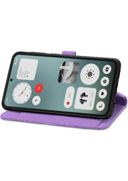 Nothing Kılıf Cmf Telefon 1 Çoklu Kart Yuvası Cüzdan Iş Çevirme Fermuar (Yurt Dışından)