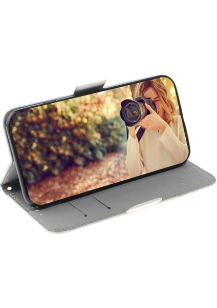 Manyi Mall Samsung Galaxy A80/A90 Kart Yuvaları Cüzdan Için 3D Boyalı Koruyucu Kılıf (Yurt Dışından)