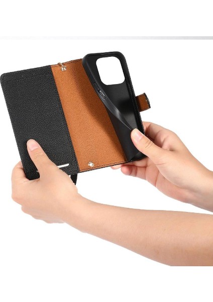Xiaomi Poco F6 5g Darbeye Fermuar Cüzdan Aşk Deri Için Flip Case (Yurt Dışından)