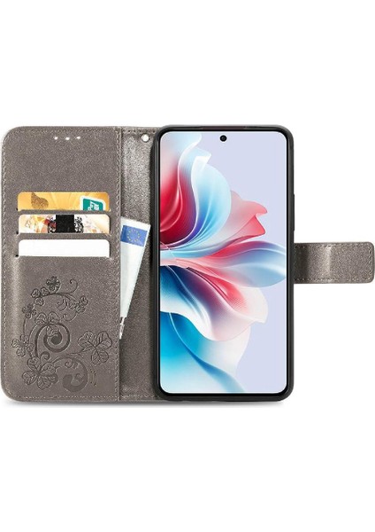 Oppo Oppo 11F 5g Için Kılıf Zarif Iş Deri Kılıf Kapak Kapak Kısa (Yurt Dışından) fiyatları