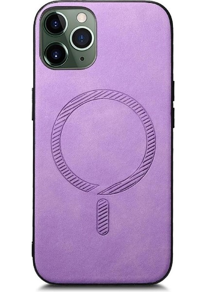 IPhone 11 Için Kılıf Pro Max Kablosuz Şarj Ince Magsafe Araba Bağlar (Yurt Dışından)