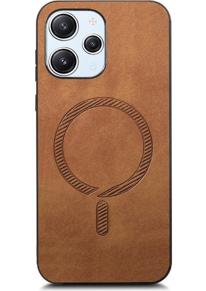 Xiaomi Redmi 12 Için Kılıf Kablosuz Şarj Hafif Ince Magsafe Araba (Yurt Dışından)